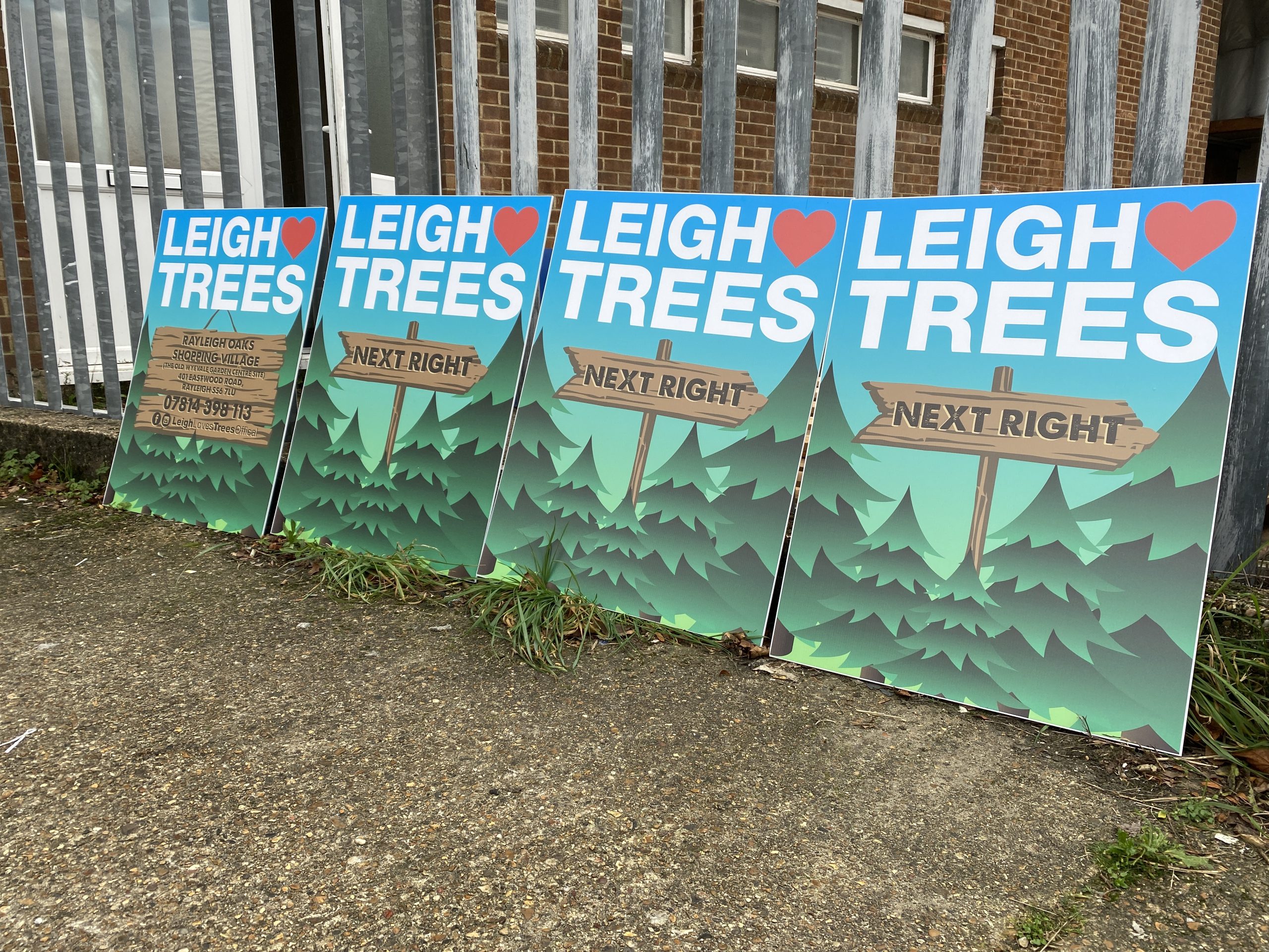 Perfect Construction Site Boards in SouthendonSea